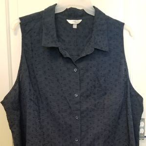 Terra & Sky tie front tank